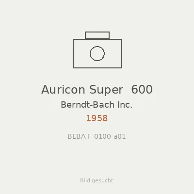 Auricon Super  600