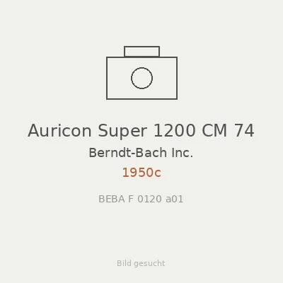 Auricon Super 1200 CM 74