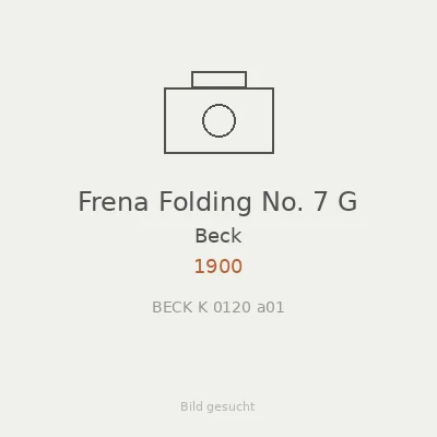 Frena Folding No. 7 G