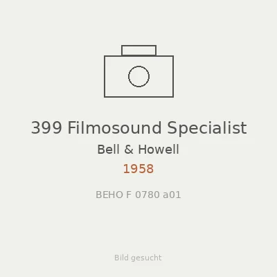 399 Filmosound Specialist