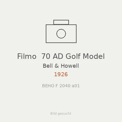 Filmo  70 AD Golf Model