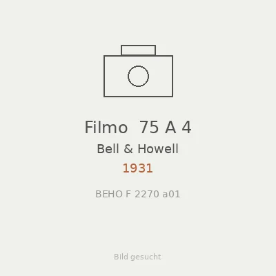 Filmo  75 A 4