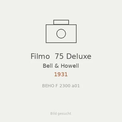 Filmo  75 Deluxe