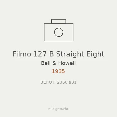 Filmo 127 B Straight Eight