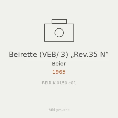 Beirette (VEB/ 3) „Rev.35 N“