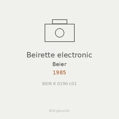 Beirette electronic
