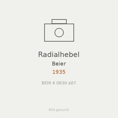 Radialhebel