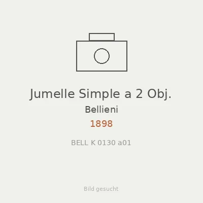 Jumelle Simple a 2 Obj.