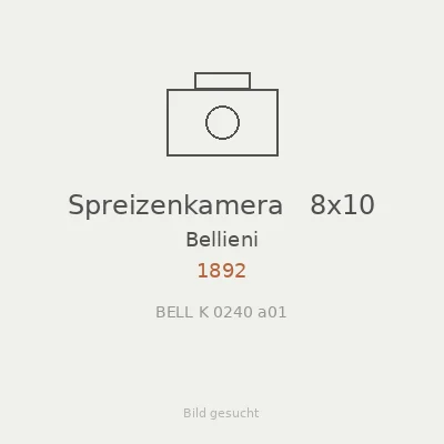 Spreizenkamera   8x10