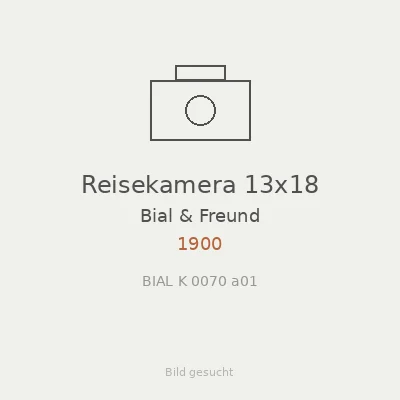 Reisekamera 13x18
