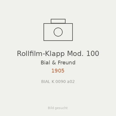 Rollfilm-Klapp Mod. 100