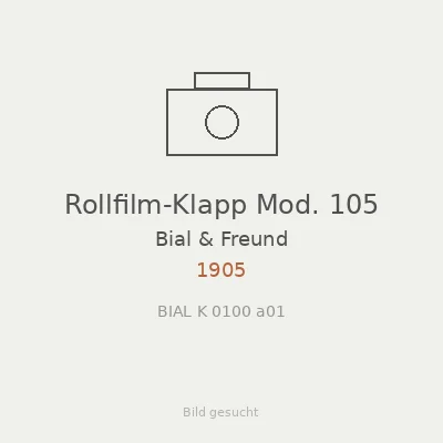 Rollfilm-Klapp Mod. 105