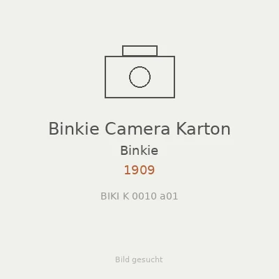 Binkie Camera Karton