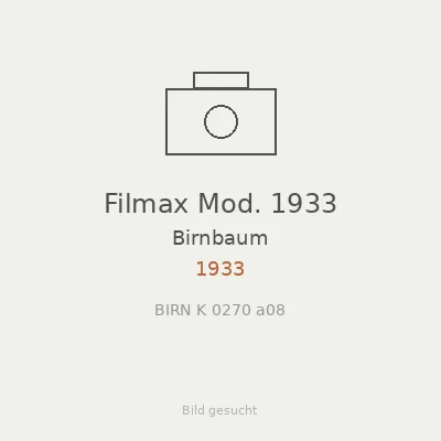 Filmax Mod. 1933