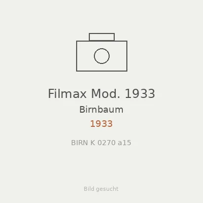 Filmax Mod. 1933