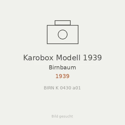 Karobox Modell 1939