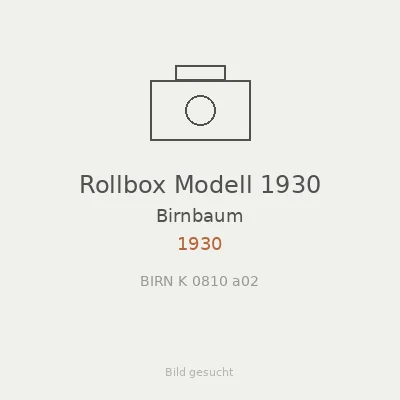 Rollbox Modell 1930