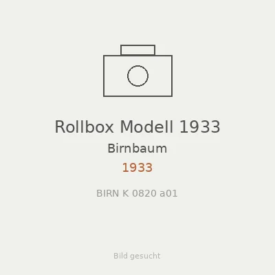 Rollbox Modell 1933