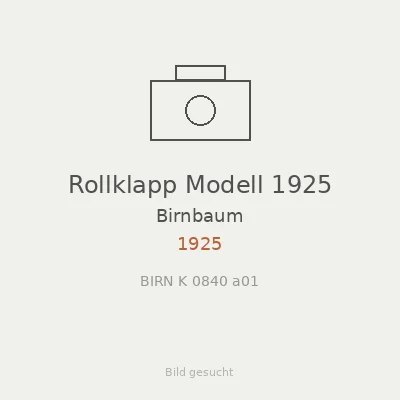 Rollklapp Modell 1925