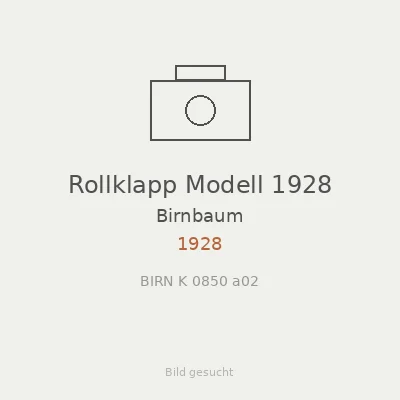 Rollklapp Modell 1928