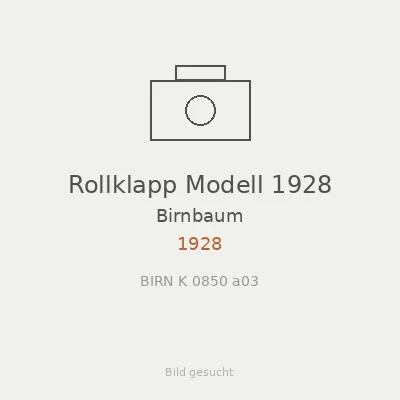 Rollklapp Modell 1928
