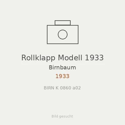 Rollklapp Modell 1933