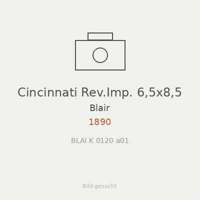 Cincinnati Rev.Imp. 6,5x8,5