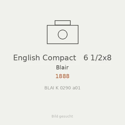 English Compact   6 1/2x8