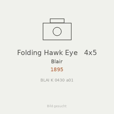Folding Hawk Eye   4x5
