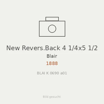 New Revers.Back 4 1/4x5 1/2