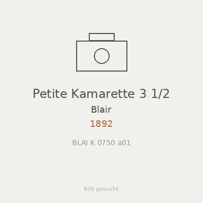 Petite Kamarette 3 1/2