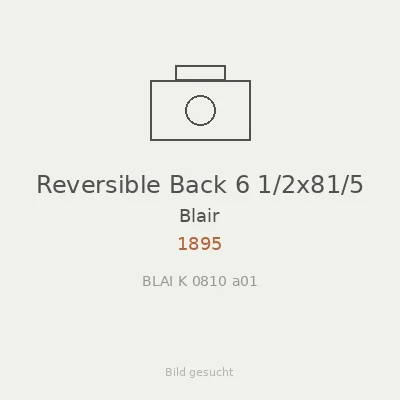 Reversible Back 6 1/2x81/5