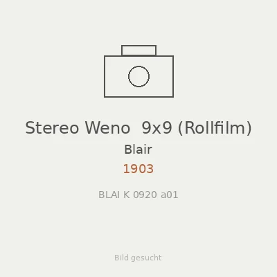 Stereo Weno  9x9 (Rollfilm)