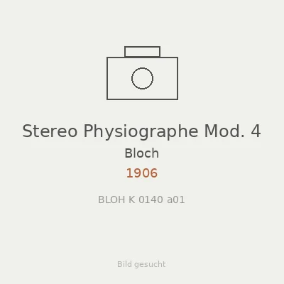 Stereo Physiographe Mod. 4