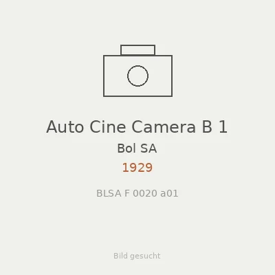 Auto Cine Camera B 1