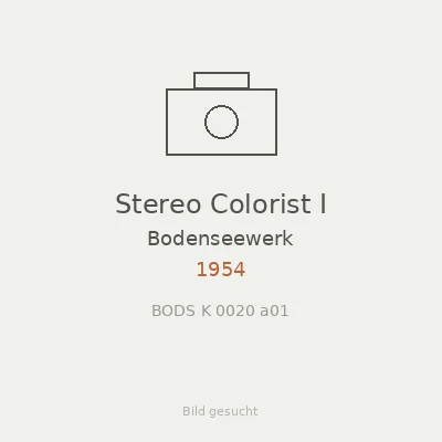 Stereo Colorist I