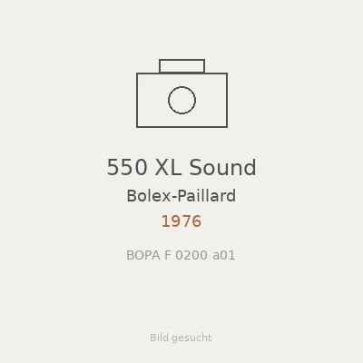 550 XL Sound