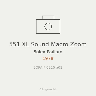 551 XL Sound Macro Zoom