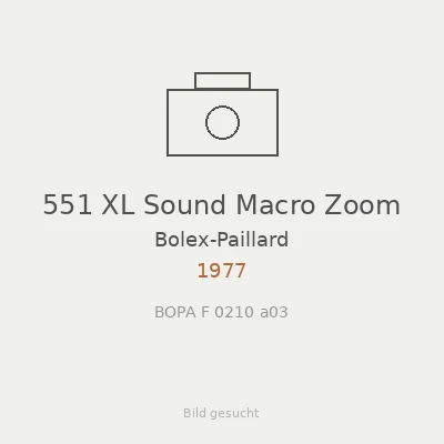 551 XL Sound Macro Zoom