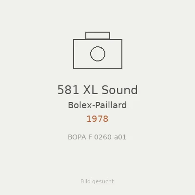 581 XL Sound
