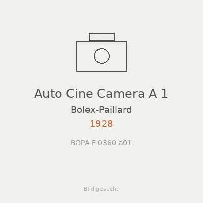 Auto Cine Camera A 1