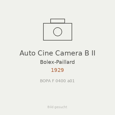 Auto Cine Camera B II