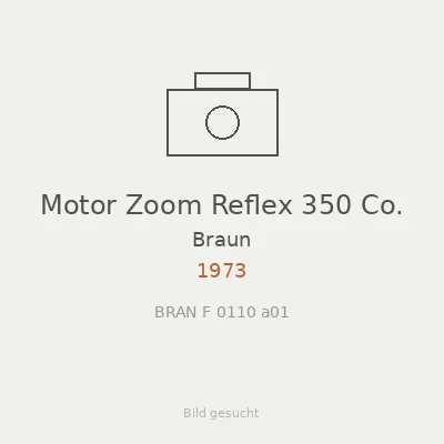 Motor Zoom Reflex 350 Co.