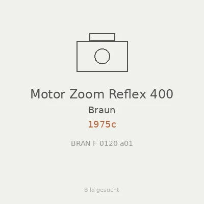 Motor Zoom Reflex 400