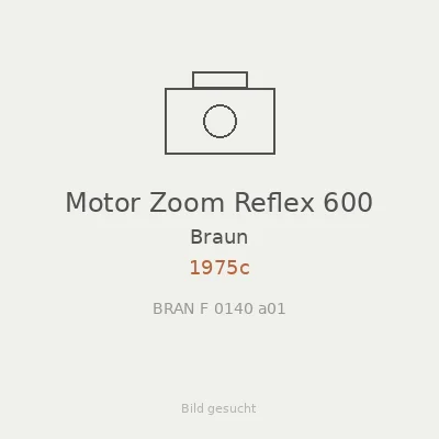Motor Zoom Reflex 600