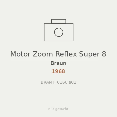 Motor Zoom Reflex Super 8