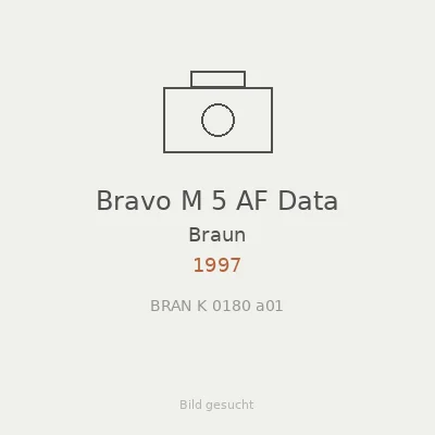 Bravo M 5 AF Data