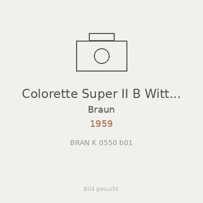 Colorette Super II B Wittnauer