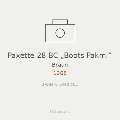 Paxette 28 BC „Boots Pakm.“