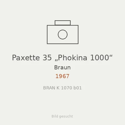 Paxette 35 „Phokina 1000“